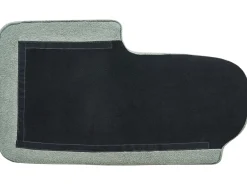 Chaise longue versione sinistra ALLIER Bouclé Verde