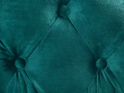 Chaise longue versione sinistra LATTES II Velluto Verde smeraldo con cuscino
