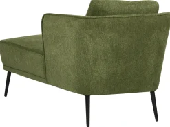Chaise longue versione sinistra ARTHEZE Tessuto Verde scuro
