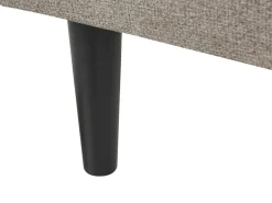 Chaise longue versione sinistra YVOIRE Tessuto Beige