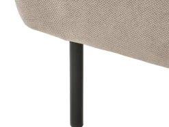 Chaise longue versione sinistra MIRMANDE Tessuto Tortora