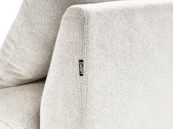 Chaise longue VIZILLE Tessuto Bianco sporco