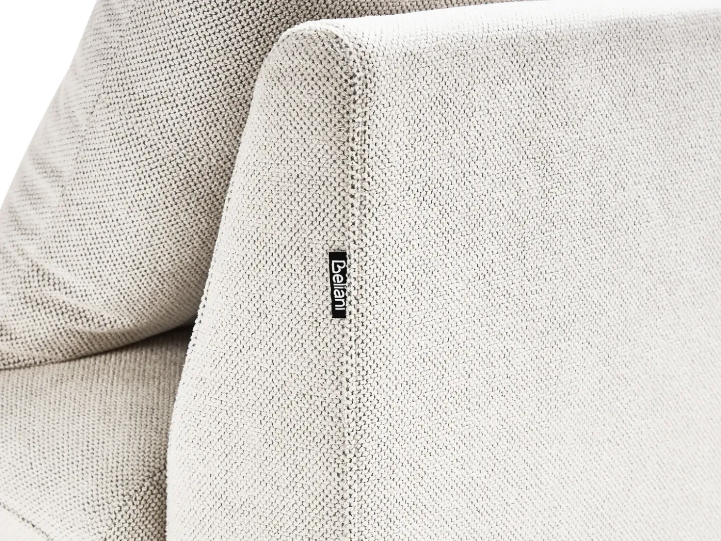 Chaise longue VIZILLE Tessuto Bianco sporco