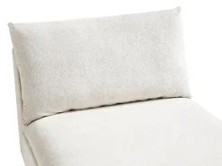 Chaise longue VIZILLE Tessuto Bianco sporco