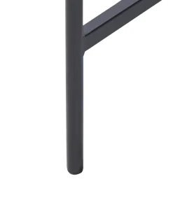 Comodino 2 cassetti COVENTRY Nero/Oro