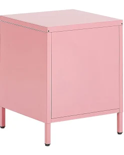 Comodino 2 cassetti MALAVI Metallo Rosa