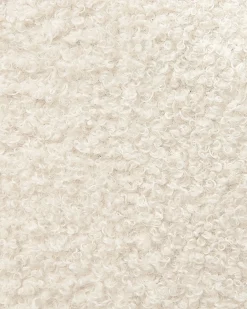 Comodino 2 cassetti SEZANNE Bouclé Bianco sporco