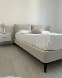 Comodino 2 cassetti SOHO Bianco