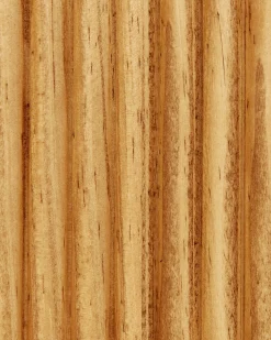 Comodino 2 cassetti TIMMINS Legno di pino Marrone