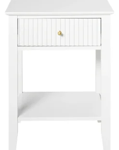 Comodino 1 cassetto ASSISI Bianco