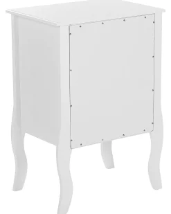 Comodino 3 cassetto LANE Bianco