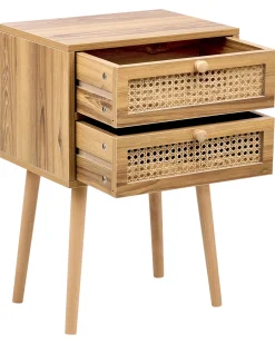 Comodino BUTTE Marrone chiaro