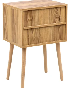 Comodino BUTTE Marrone chiaro