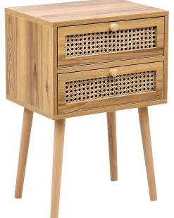 Comodino BUTTE Marrone chiaro