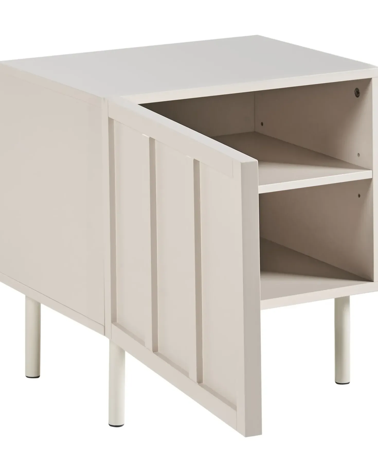 Comodino CLUNES Beige chiaro
