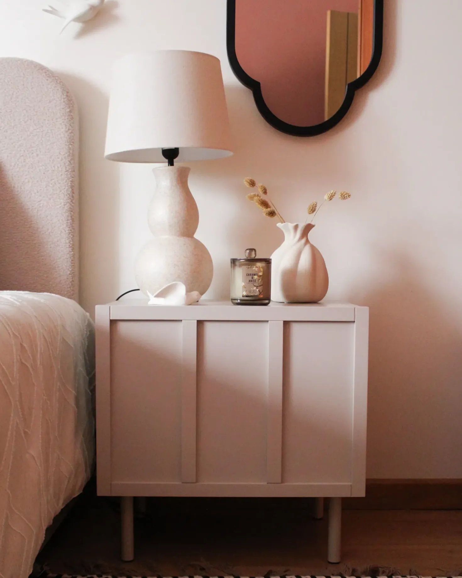 Comodino CLUNES Beige chiaro