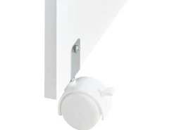 Consolle salvaspazio con tavolo a scomparsa FLOMOT Bianco 80 cm 40/80 cm Pieghevole