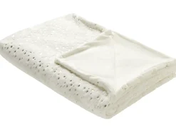 Coperta ALAZEYA 130 x 180 cm Bianco sporco