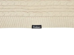 Coperta ANAMUR Cotone 110 x 180 cm Beige