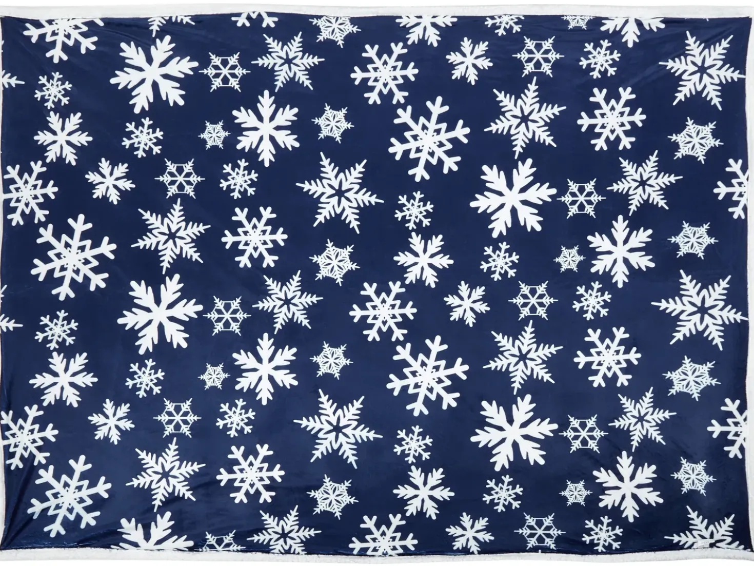 Coperta ANISE 150 x 200 cm Blu scuro