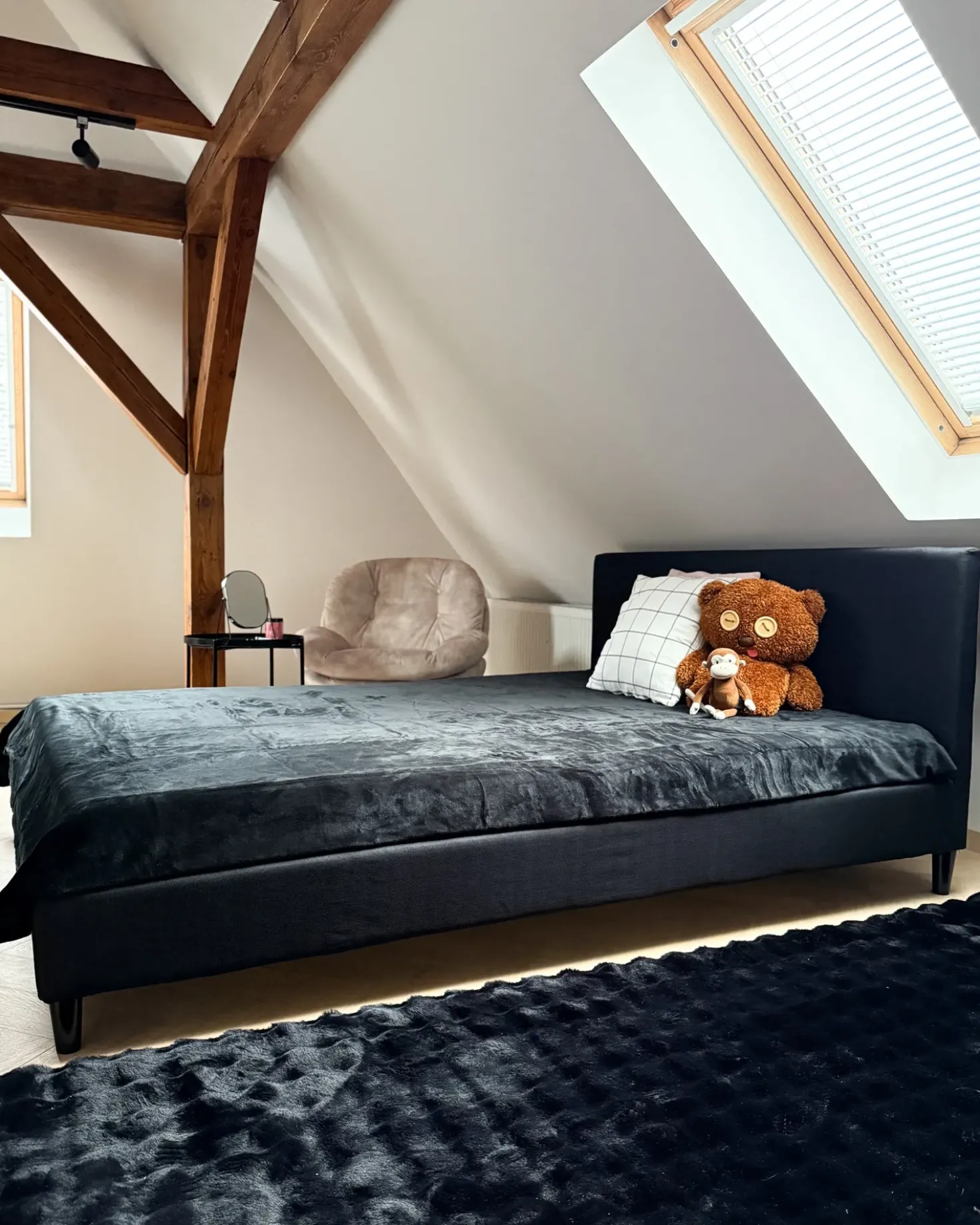 Coperta BAYBURT 200 x 220 cm Nero