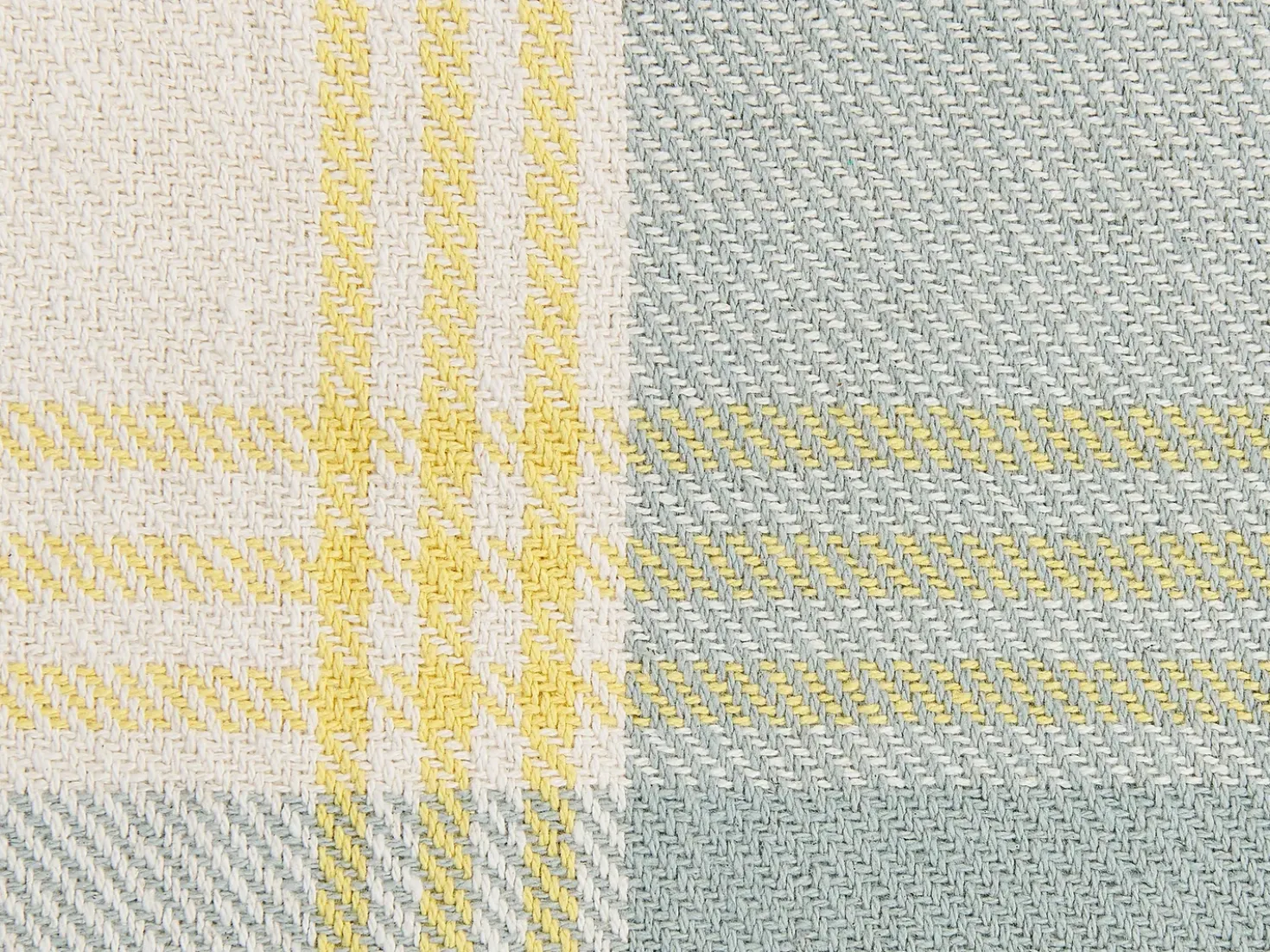 Coperta BETALI Cotone 125 x 150 cm Giallo