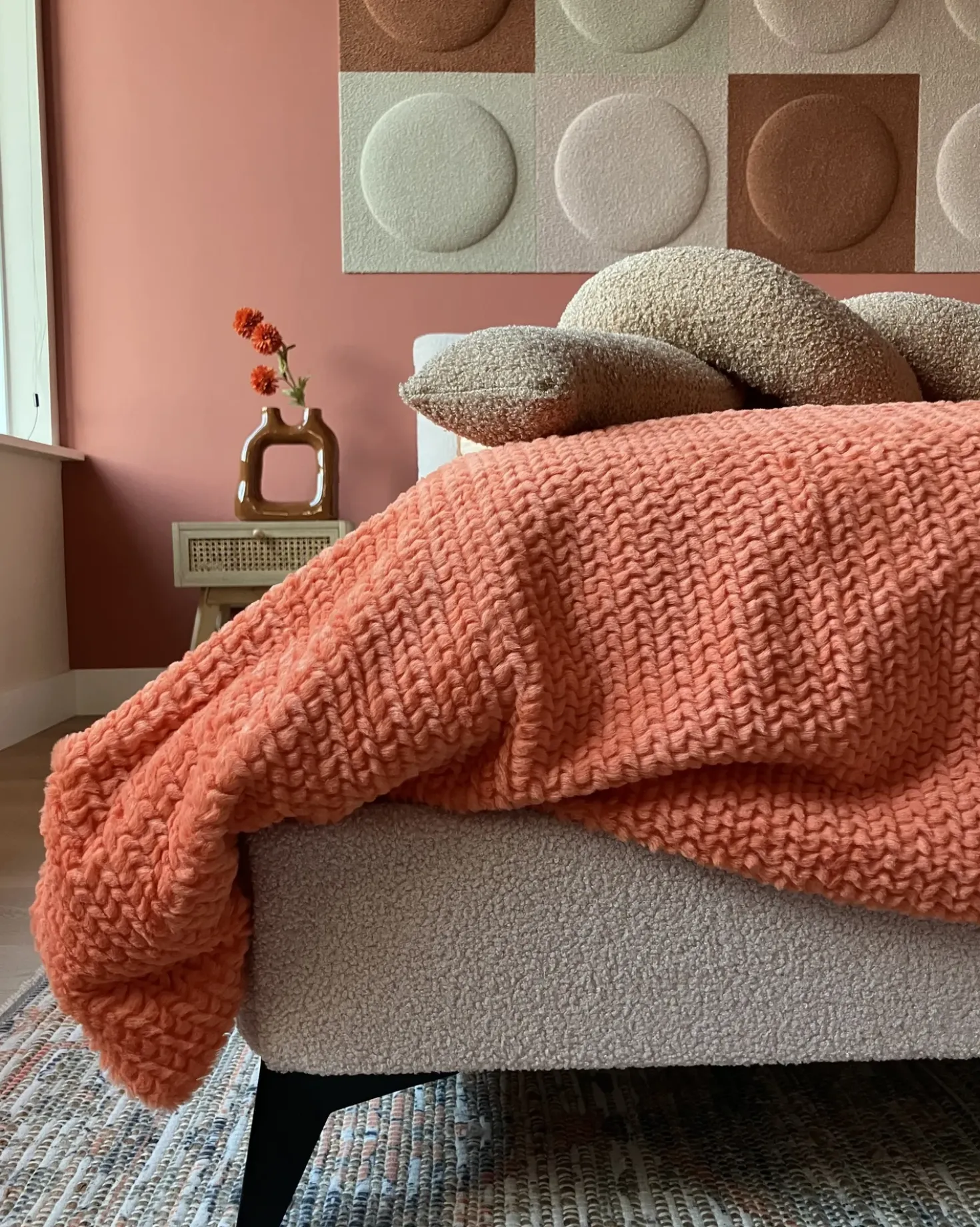 Coperta BJAS 200 x 220 cm Arancione