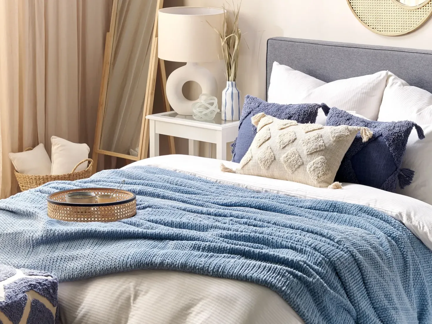 Coperta BJAS 200 x 220 cm Blu