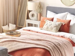 Coperta BJAS 200 x 220 cm Rosa pastello