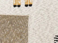 Coperta CHILARI Cotone 130 x 170 cm Beige