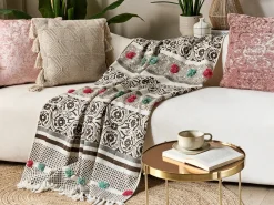 Coperta CHINSURAH Cotone 130 x 180 cm Marrone