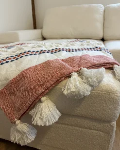 Coperta CUBUK 130 x 150 cm Multicolore