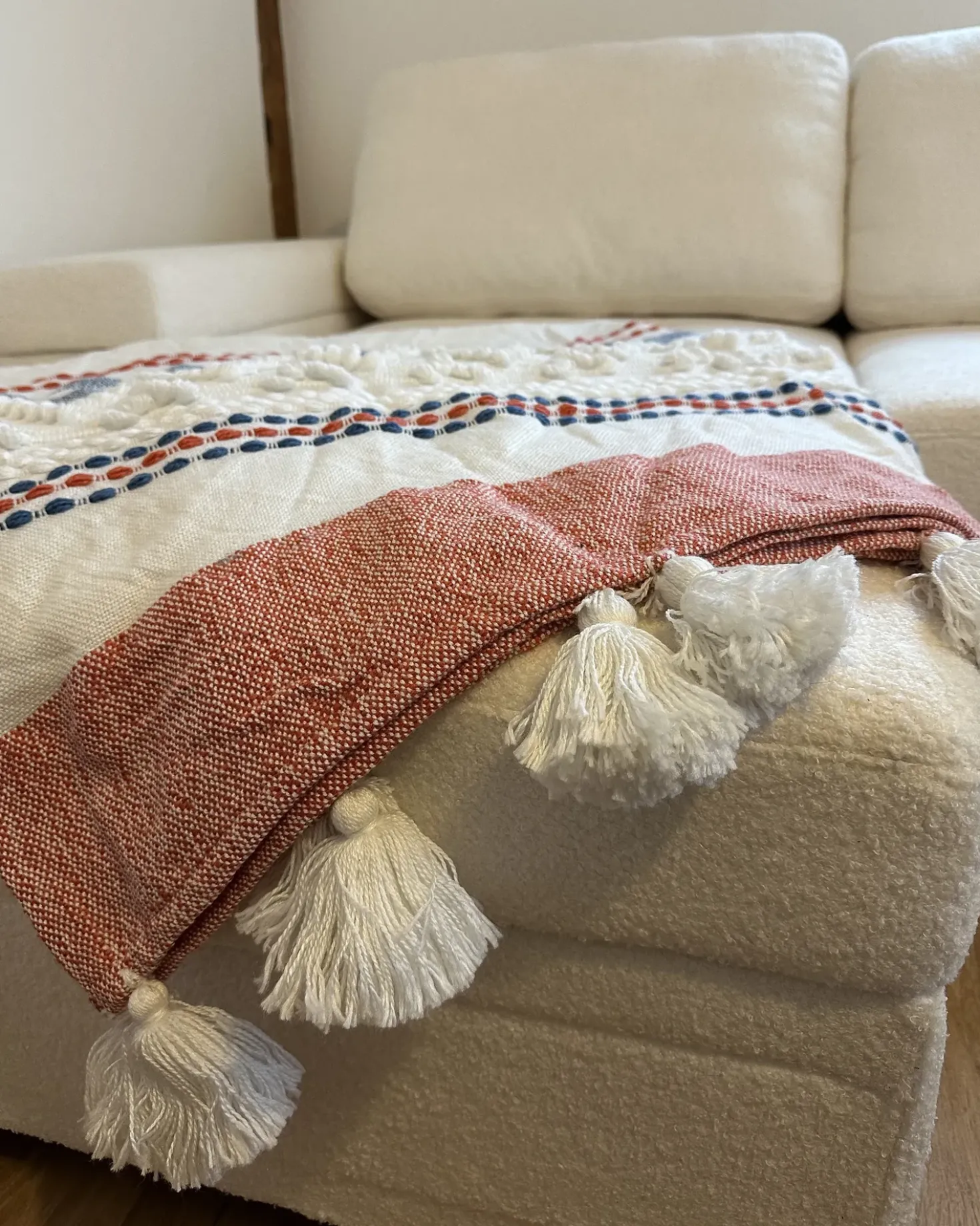 Coperta CUBUK 130 x 150 cm Multicolore