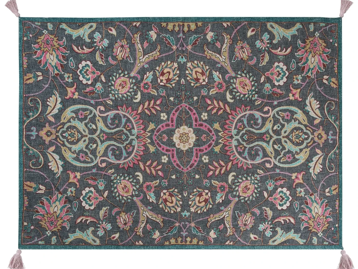 Coperta DIBRUGARH Cotone 130 x 180 cm Multicolore