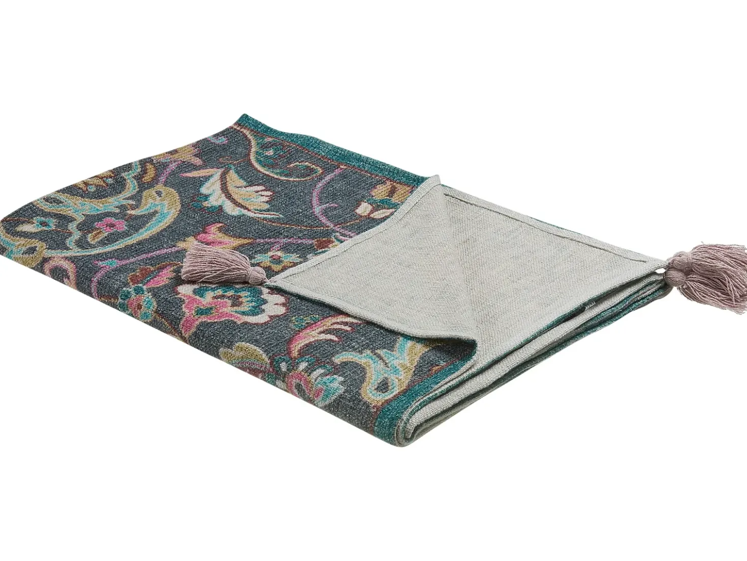 Coperta DIBRUGARH Cotone 130 x 180 cm Multicolore