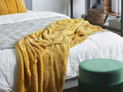 Coperta ELOVA 150 x 200 cm Senape