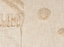 Coperta FATEHPUR Cotone 130 x 180 cm Beige