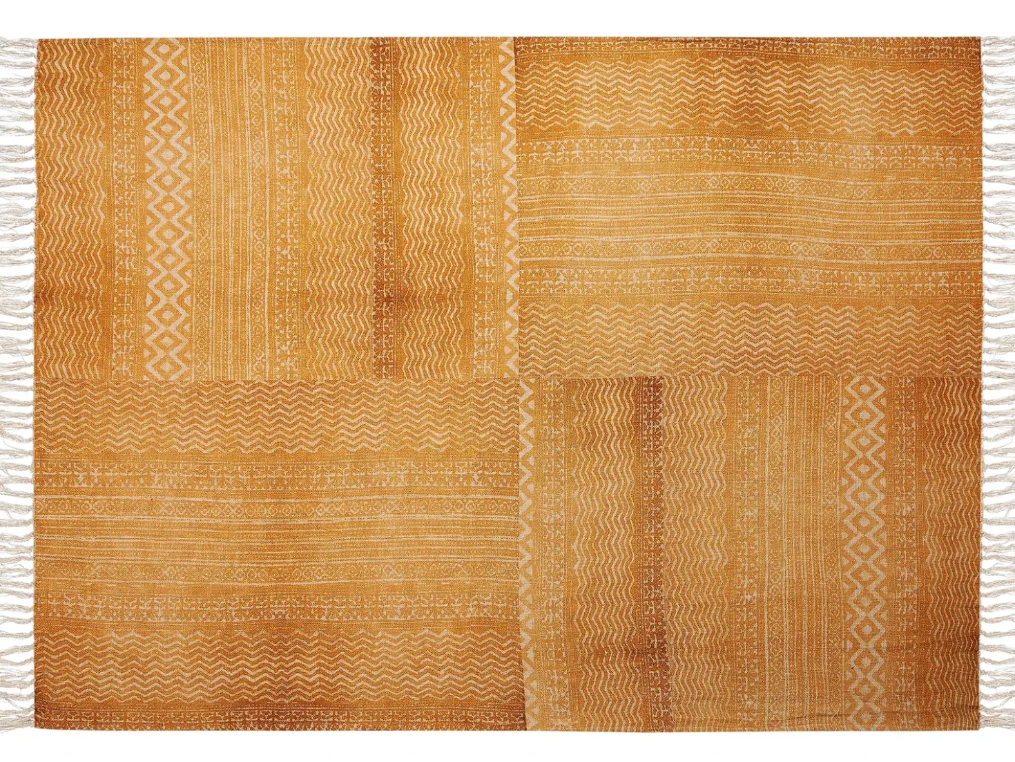 Coperta FIROZABAD Cotone 130 x 180 cm Arancione