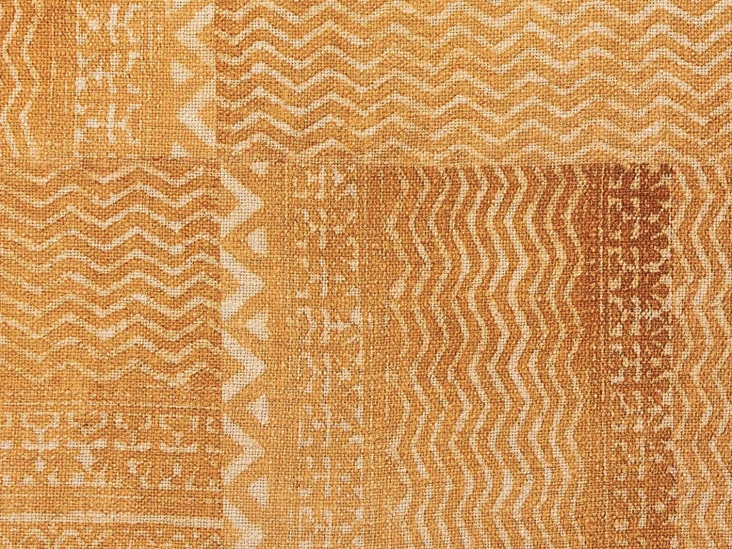 Coperta FIROZABAD Cotone 130 x 180 cm Arancione