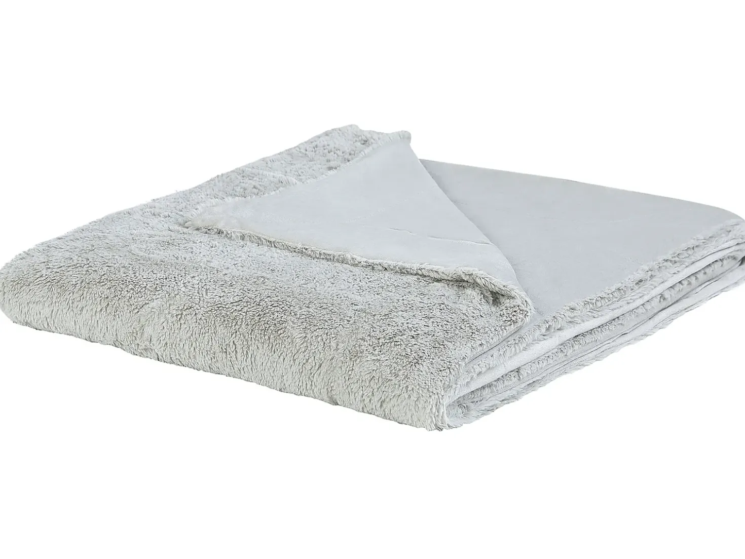 Coperta GELIK 180 x 200 cm Grigio chiaro