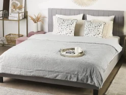 Coperta GELIK 180 x 200 cm Grigio chiaro