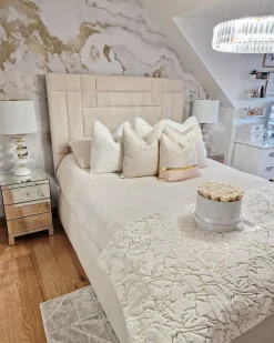 Coperta GODAVARI 130 x 180 cm Bianco sporco