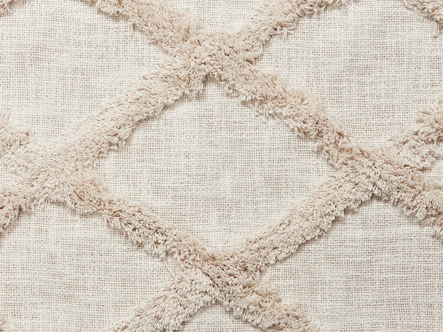 Coperta GUNA Cotone 130 x 180 cm Beige