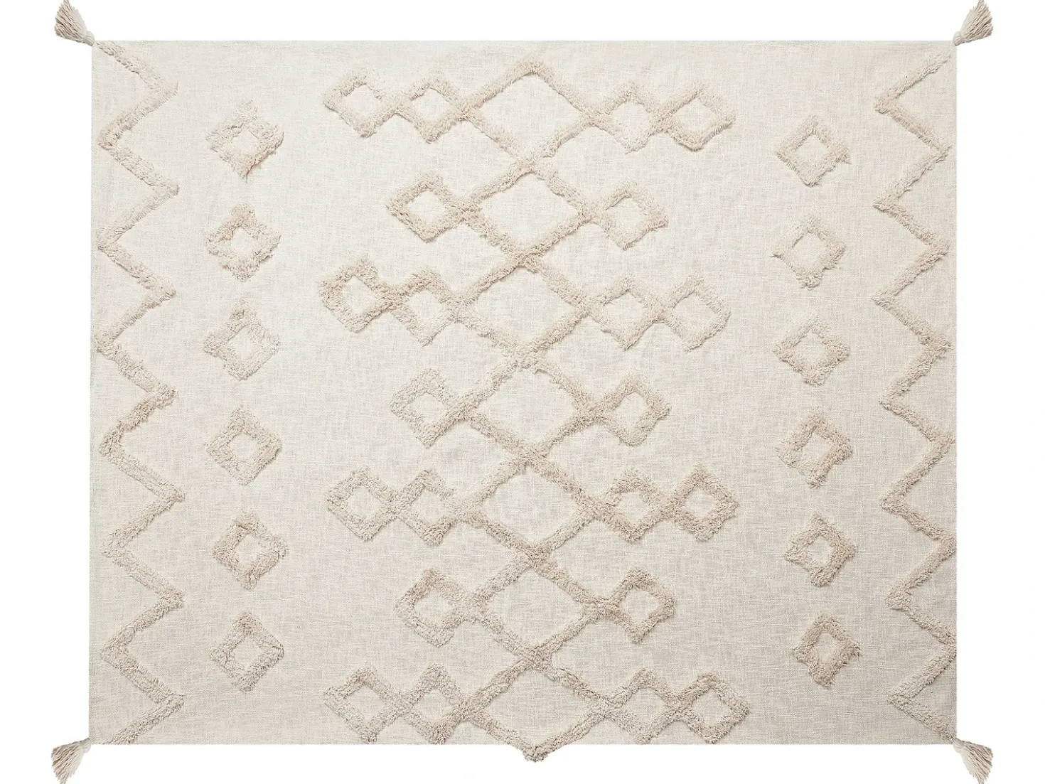 Coperta GUNA Cotone 130 x 180 cm Beige