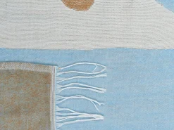 Coperta HAKUI 130 x 170 cm Blu