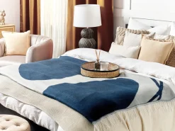 Coperta HAPREK 130 x 170 cm Blu