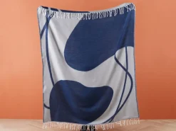 Coperta HAPREK 130 x 170 cm Blu