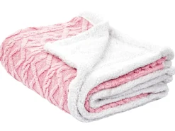 Coperta HONEYCOMB 150 x 200 cm Rosa