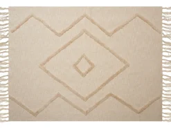 Coperta JAUNPUR Cotone 130 x 180 cm Beige