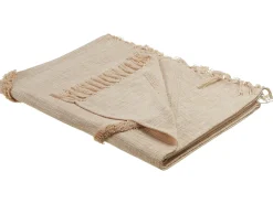 Coperta JAUNPUR Cotone 130 x 180 cm Beige